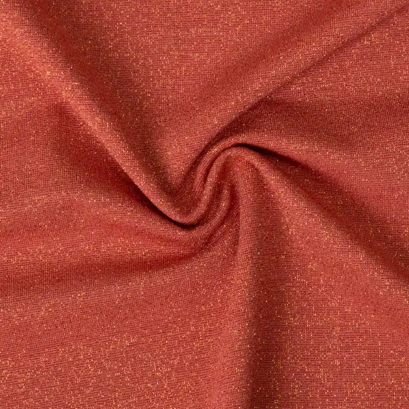 Viskosejersey, rost, Glanzeffekt, uni Limited Edition