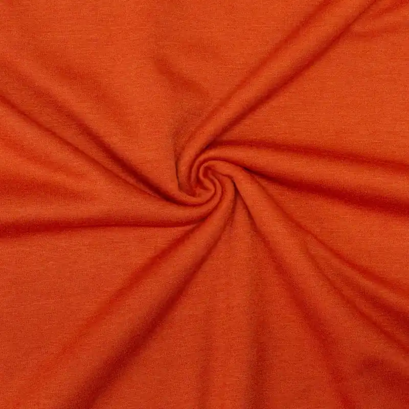 Weicher Alpenfleece, orange, uni Highlight