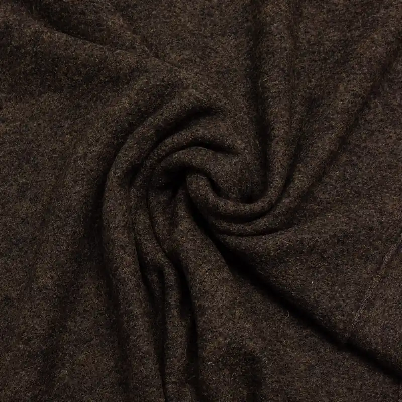 Walkstoff, braun, meliert Neue Kollektion