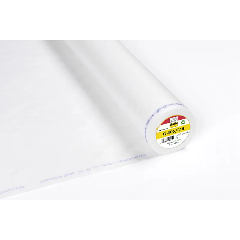 Preisreduziert G 405 Vlieseline, weiß, uni
