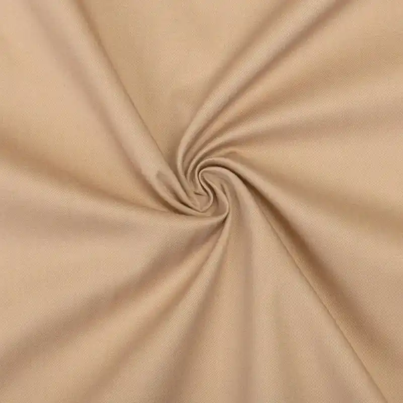 Kostenfreie Lieferung elastischer Feinköper, uni, nude