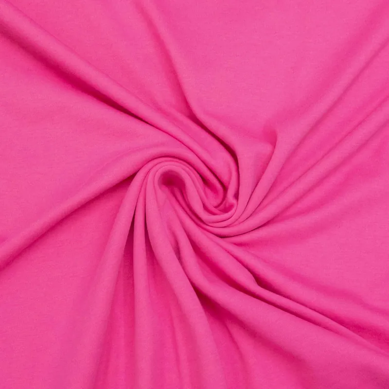 Großhandel Baumwolljersey, uni, pink