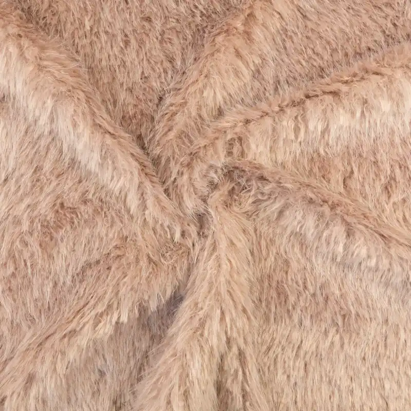 Jetzt Kaufen Weiches Fellimitat, rosé, uni