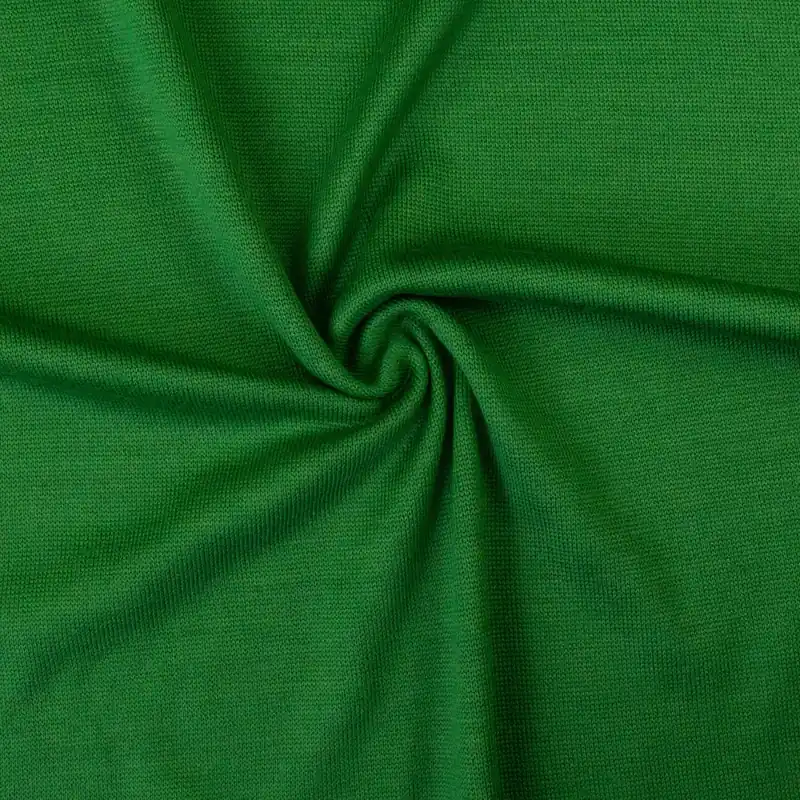 Letzte Chance Weicher Wollstoff, Feinstrick, grün, uni