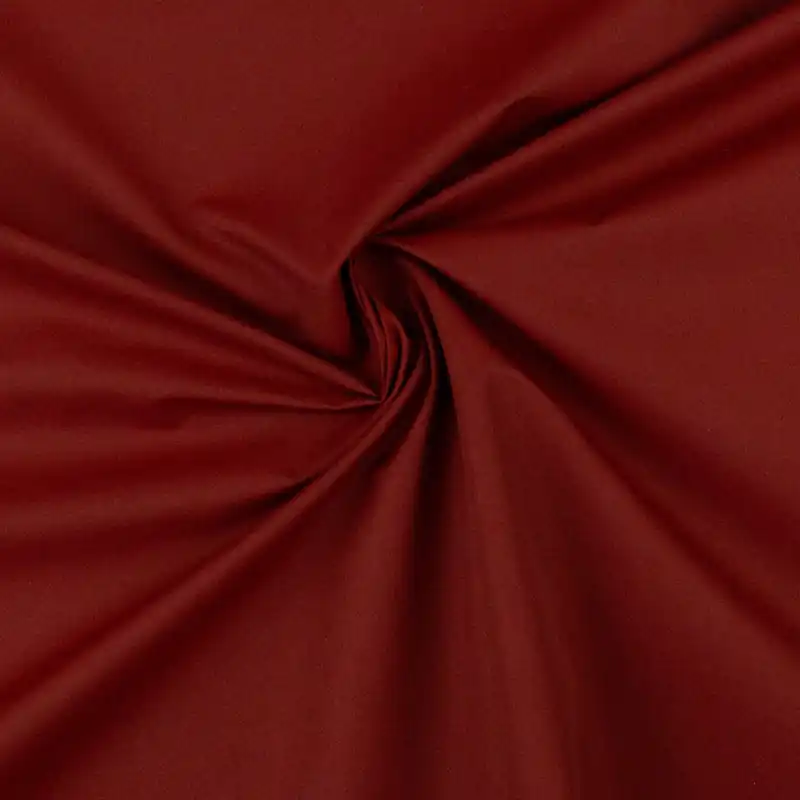 Feines Kunstfasergewebe, Taft, rot, uni Hochwertig