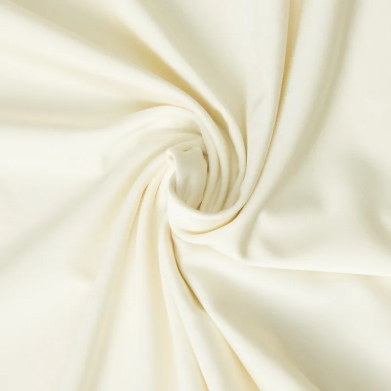 Schnäppchen Jersey, Funktionsstoff, ecru, uni