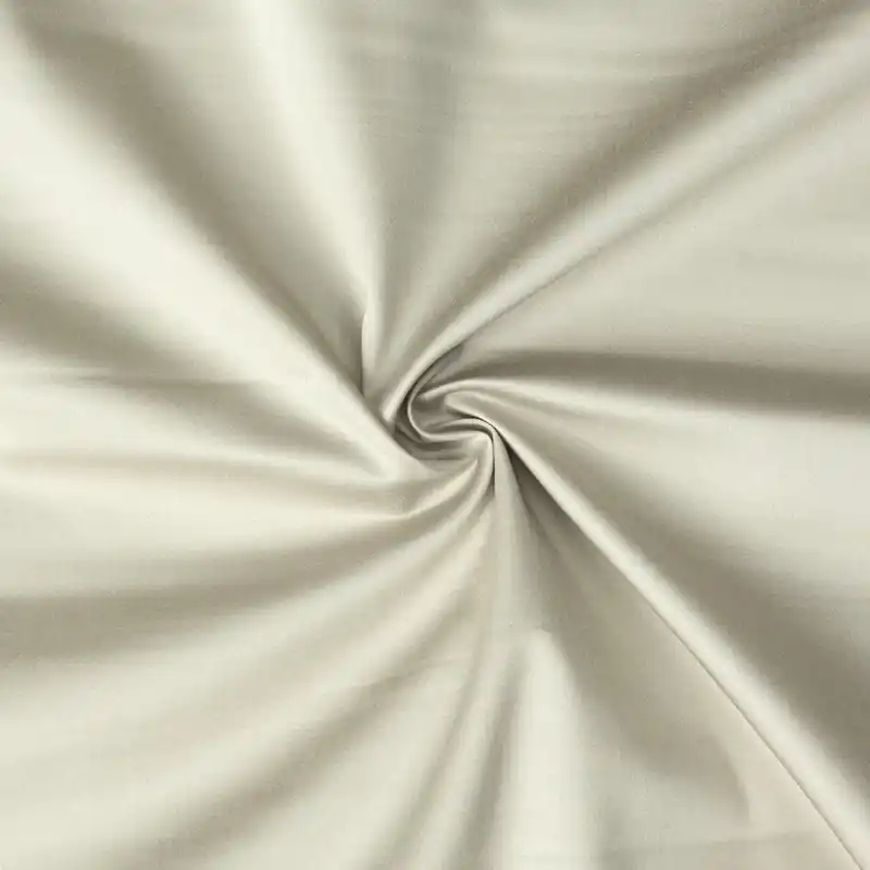 Versand Am Gleichen Tag elastischer Baumwollstoff, Satin, beige hell, uni