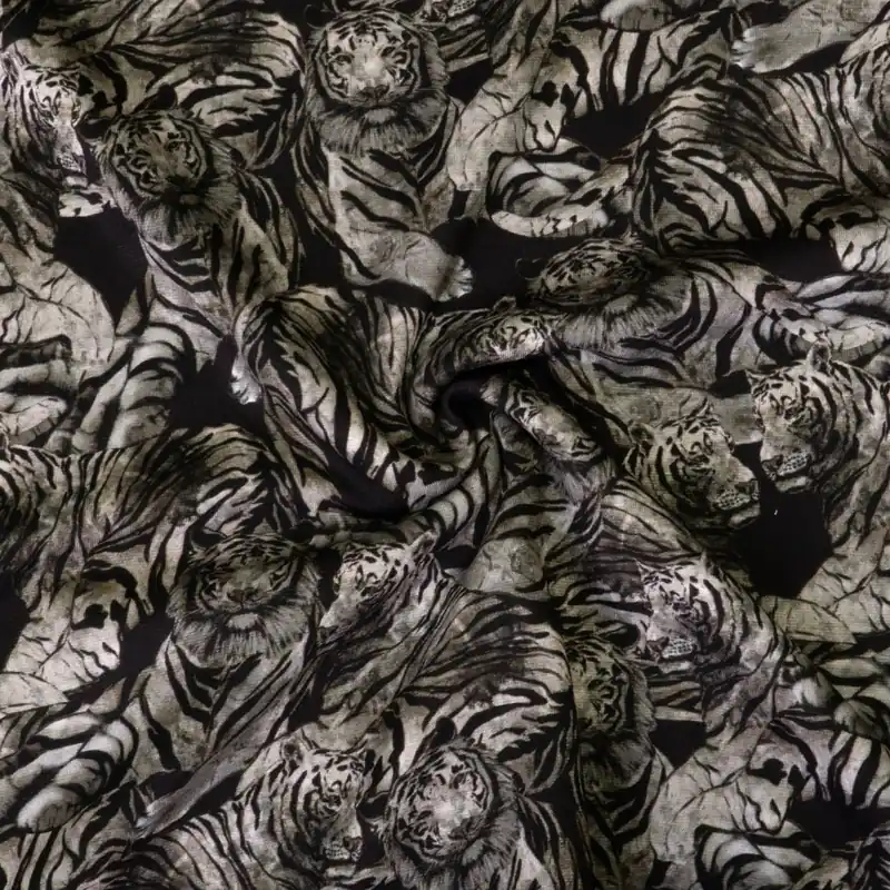 Punta di Roma, schwarz, brauntöne, Tiermotive Solange Der Vorrat Reicht