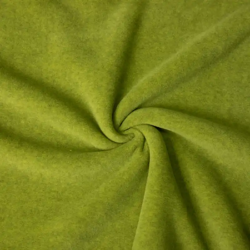 Fleecestoff, oliv hell, uni Nur Für Kurze Zeit