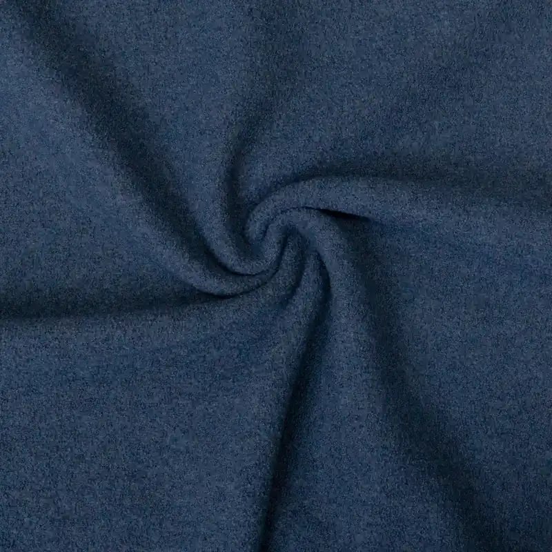 Weicher Walkstoff, jeansblau, uni Kracherpreis