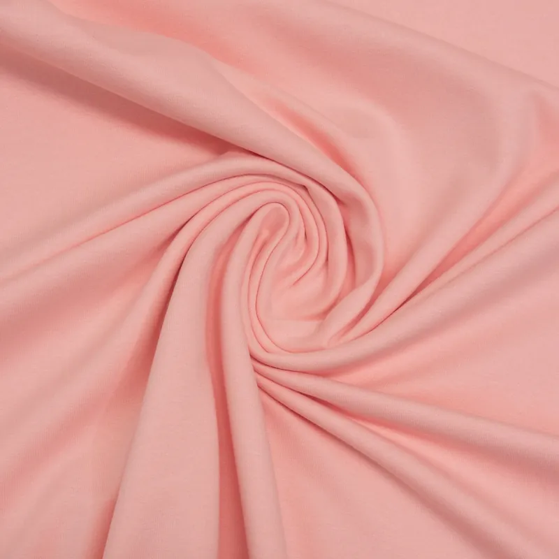 BIO Baumwollstoff, Sweatstoff, rosa, uni Top-Seller