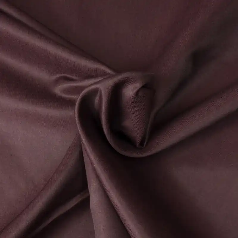 Satin, braun, uni Sofort Bestellen