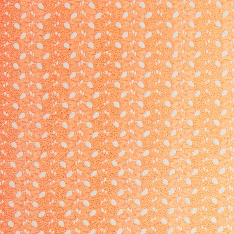 Direktkauf Spitzenstoff, koralle, apricot, Farbverlauf