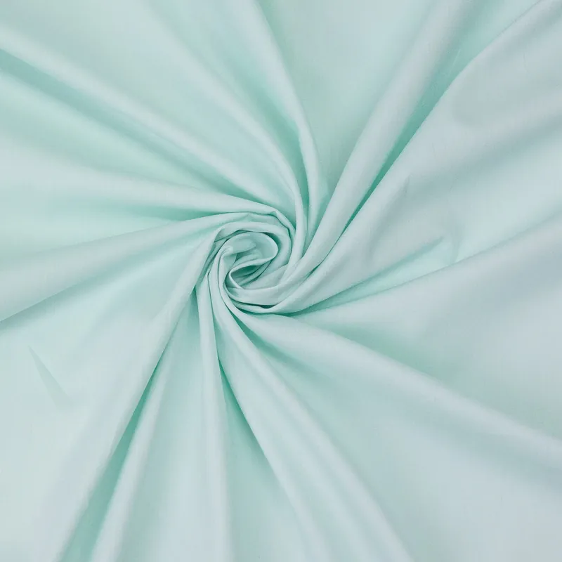 Meistverkauft Baumwollstoff, Cretonne, pastellblau, uni