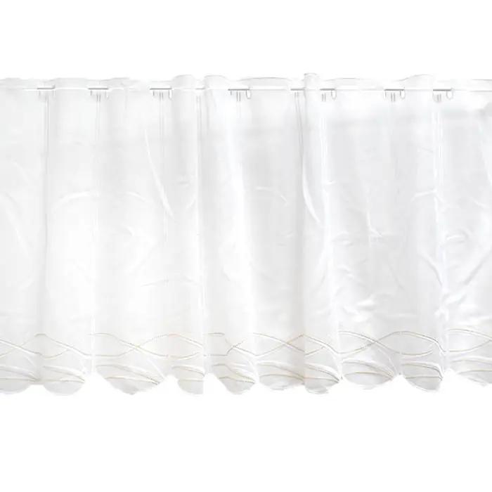 Halbvorhang, Stickerei, 60 cm, 29075-23 Online Kaufen