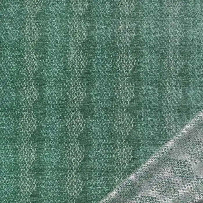 Geprüft Dekojacquard, beidseitig, Olympus, 28923-003, türkis