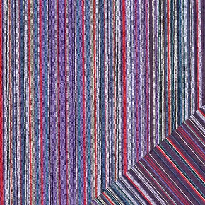 Wochenendangebot Dekobaumwolle, Streifen, 28921-001, violett