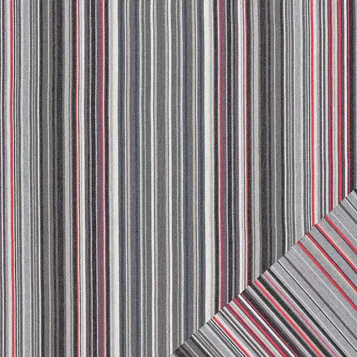 Neue Kollektion Dekobaumwolle, Streifen, 28921-600, grau