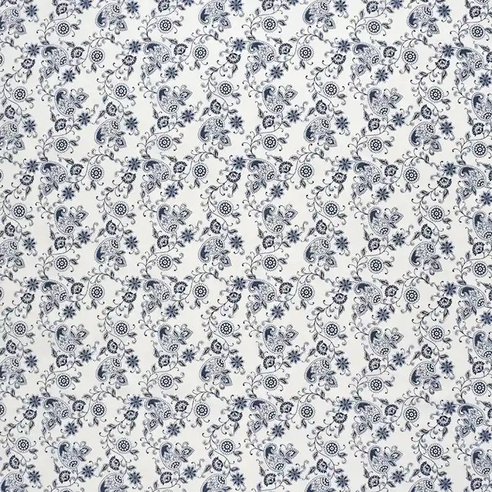 Baumwolle, dünn, floral, 29460-02 Meistverkauft