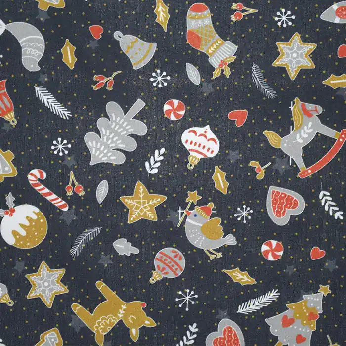 Direkt Vom Hersteller Baumwolle, Popeline, digital, festlich, 26221-2041, grau