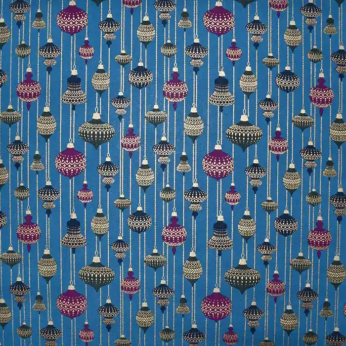 Baumwolle, Popeline, festlich, 28551-024, petrol Geprüft