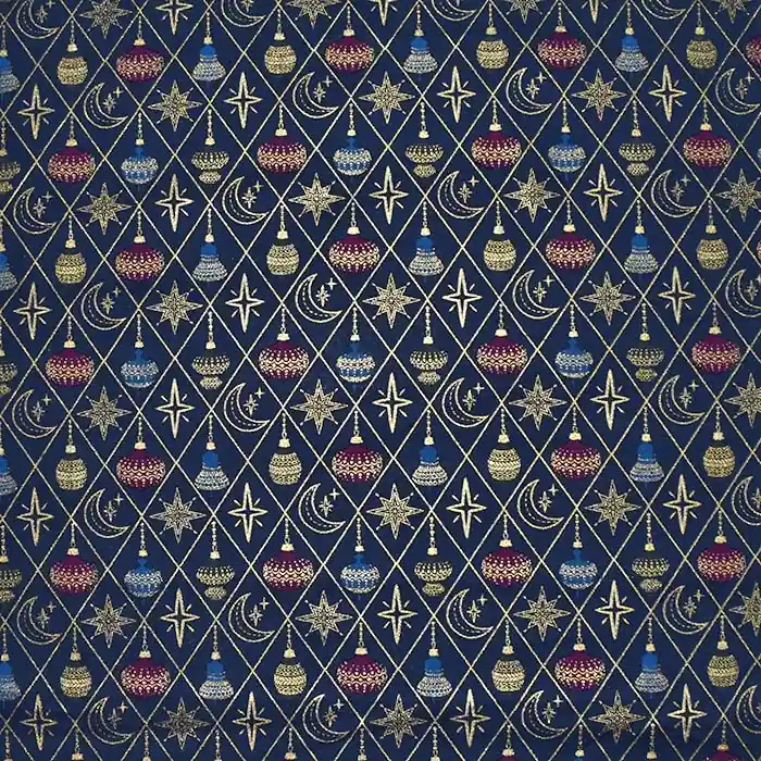 Baumwolle, Popeline, festlich, 28552-008, blau Handgefertigt