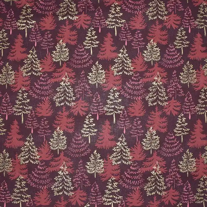 Baumwolle, Popeline, festlich, 28553-018, bordeaux Wochenendangebot