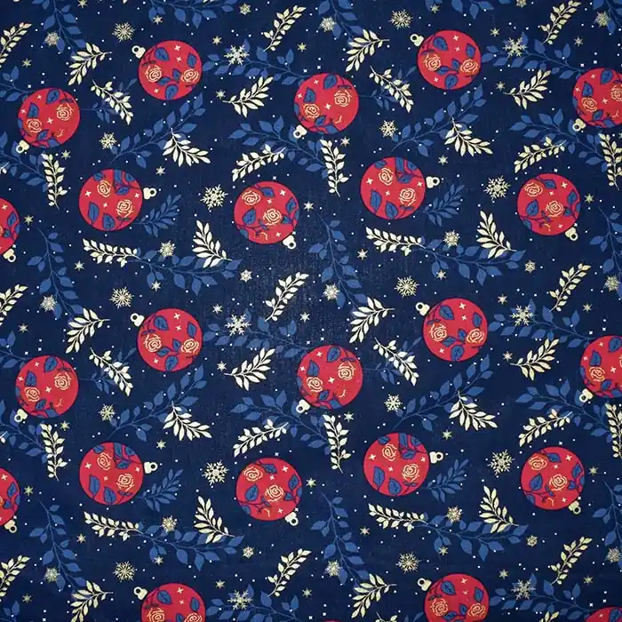 Top-Angebot Baumwolle, Popeline, festlich, 28556-008, blau