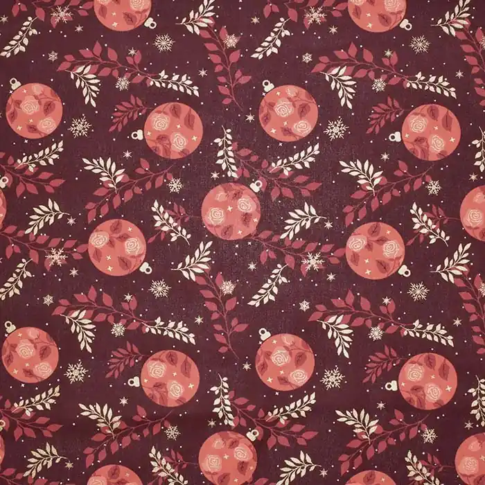 Baumwolle, Popeline, festlich, 28556-018, bordeaux Sonderaktion