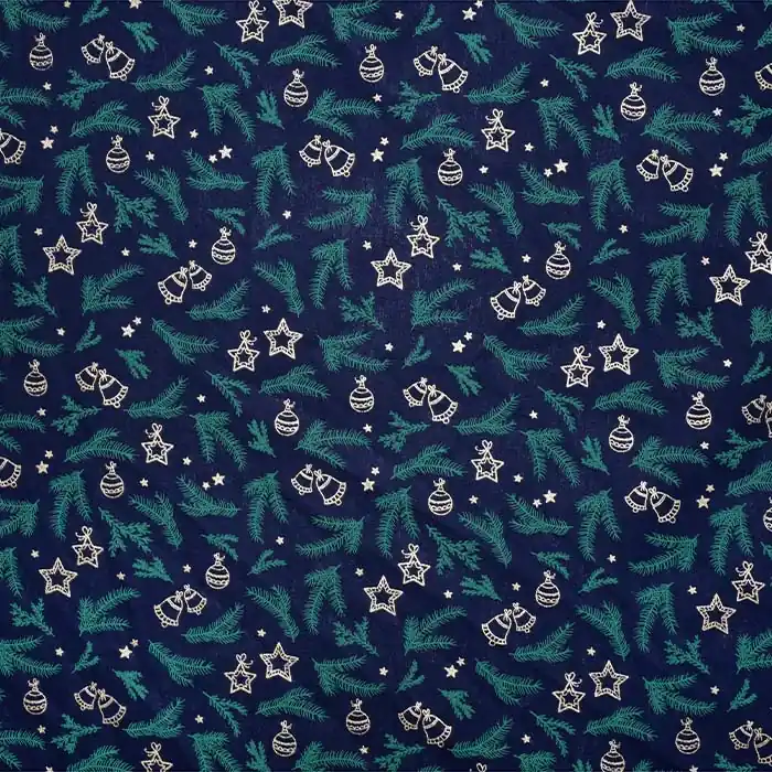 Garantierte Lieferung Baumwolle, Popeline, festlich, 27521-008, blau