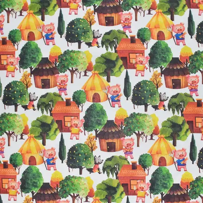 Baumwolle, Popeline, digital, Tiere, 29401-4013 Schnäppchen