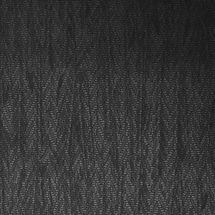 Expressversand Kunstleder Almond, geometrisch, 29492-07, schwarz