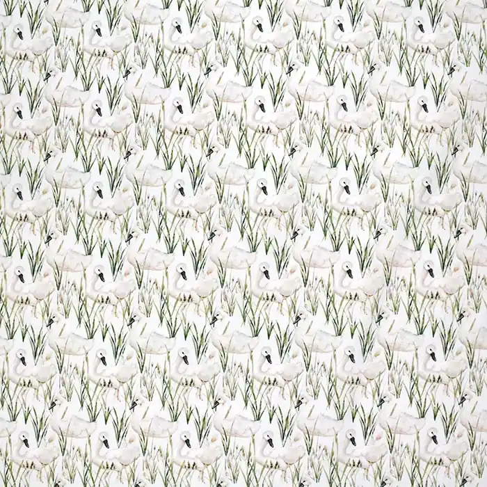 Limited Edition Baumwolle, Popeline, Tiere, 29411-02, sahne