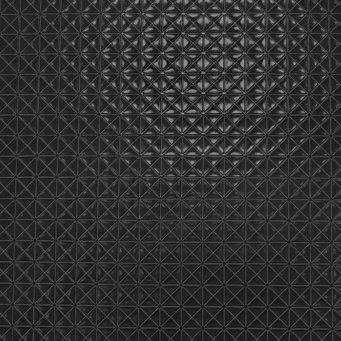 Preiswert Kunstleder Plaid, 29482-07, schwarz