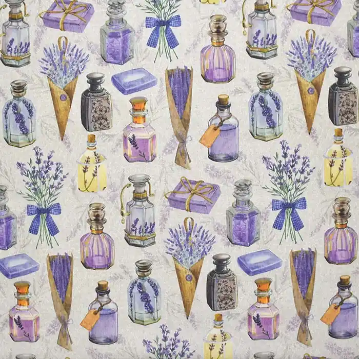 Markenprodukt Deko, Druck, imprägniert, pflanzlich, 27825-5342