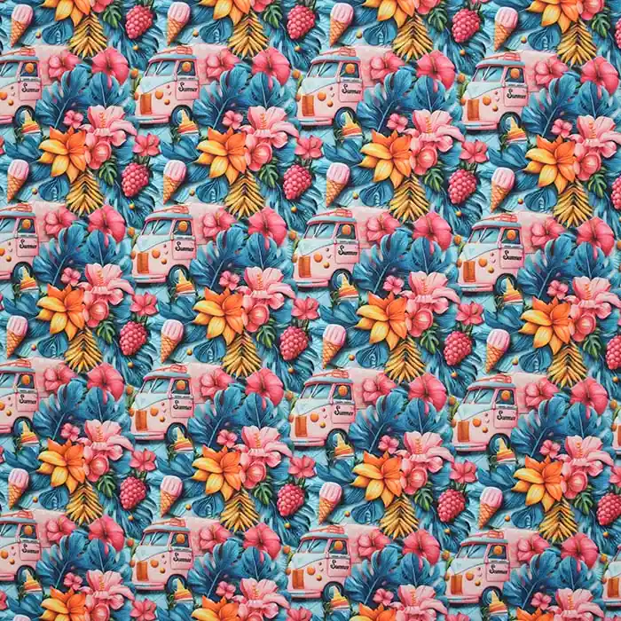 Deko, Druck, digital, floral, 29405-5043 Garantierte Lieferung