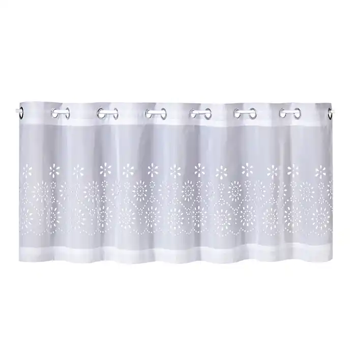 Halbvorhang, Ornament, 150 x 50 cm, 29082-01 Highlight