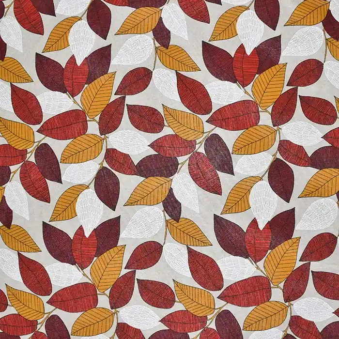 Aktuell Deko, Druck, pflanzlich, 27849-133, bordeaux