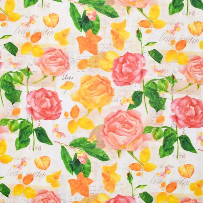 Garantierte Lieferung Deko, Druck, digital, floral, 24088-130