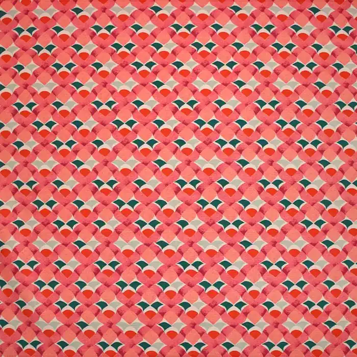 Highlight Deko, Druck, digital, geometrisch, 28390-12, rosa