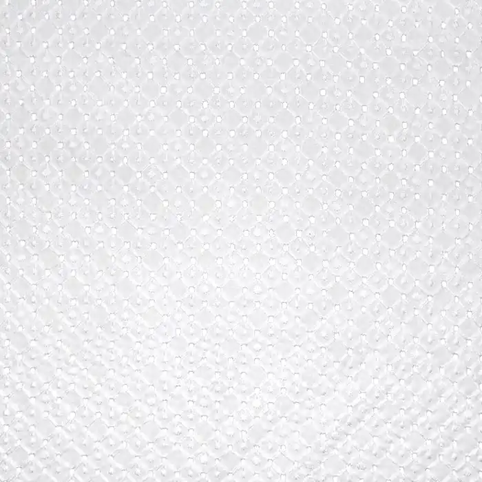 Knallerangebot Baumwolle, Richelieu, geometrisch, 29382-550, weiß