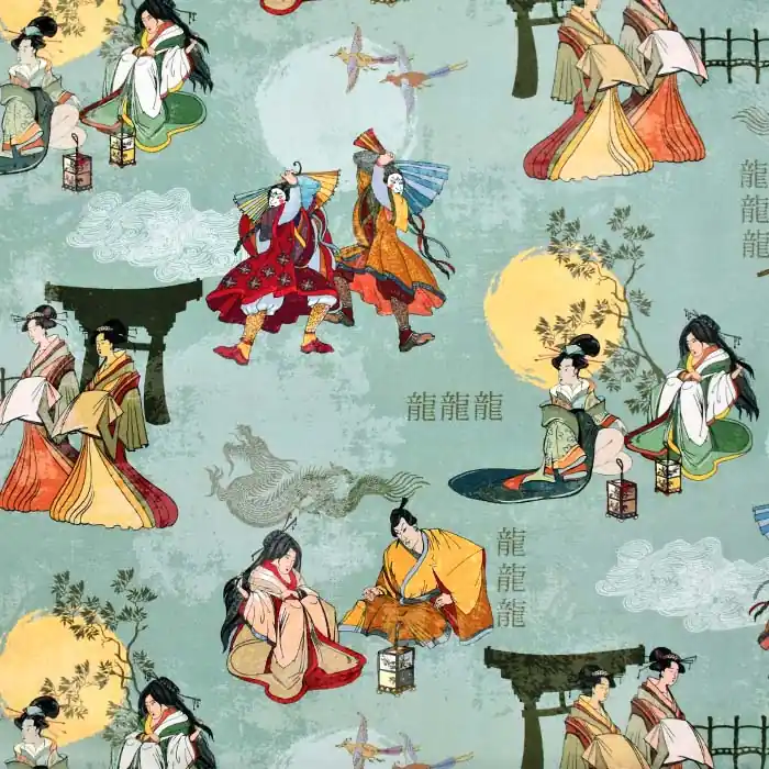 Jetzt Bestellen Deko, Druck, digital, asiatisch, 24088-3020