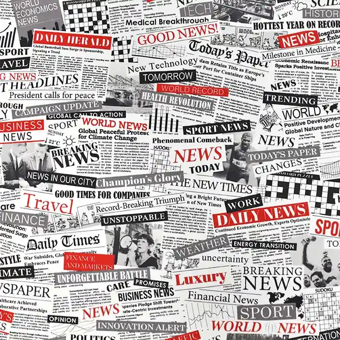 Deko, Druck, Zeitung, 29118-650 Direkt Vom Hersteller