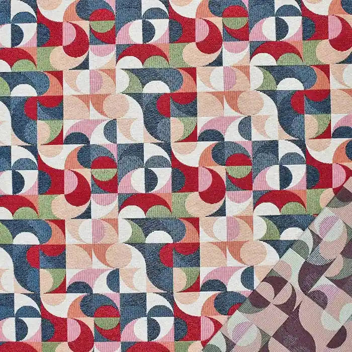 Dekojacquard, beidseitig, geometrisch, 29402-188 Nur Für Kurze Zeit