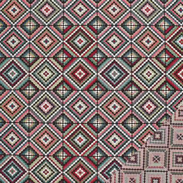 Dekojacquard, beidseitig, geometrisch, 29402-199 Sonderaktion