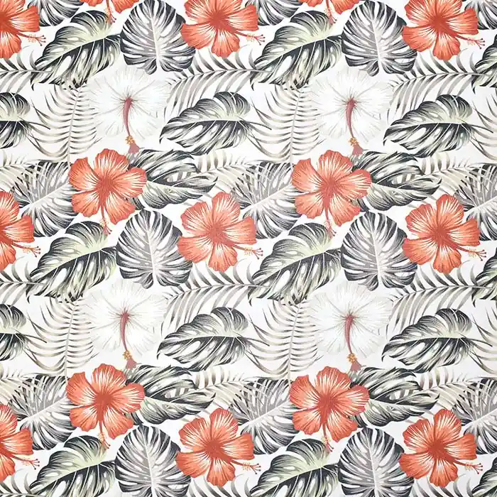 Highlight Kunstleder, digital, floral, 28238-169