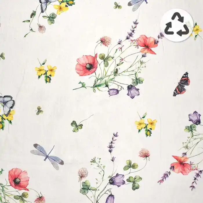 Recycelte Dekobaumwolle, floral, 29085-55 Jetzt Zugreifen