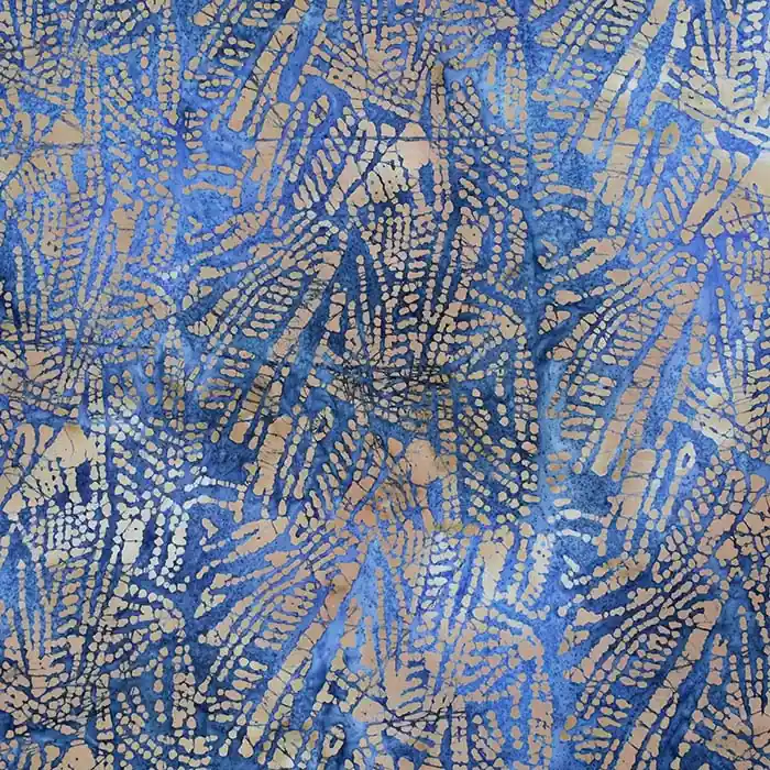 Baumwolle, Popeline, Batik, 29209-002, blau Kostenloser Versand