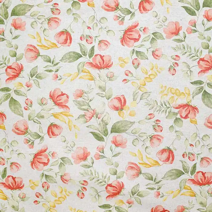 Deko, Druck, imprägniert, floral, 29342 Geprüft