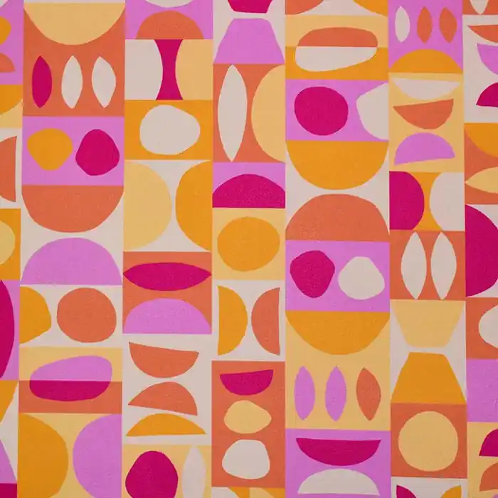 Kracherpreis Deko, Druck, abstrakt, 29393, orange-rosa